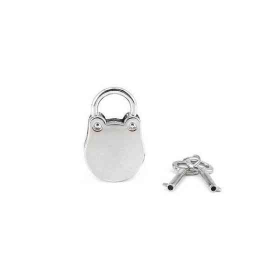 Замочок Liebe Seele Frog Shape Padlock Silver (2 шт.) Sex Aura Київ