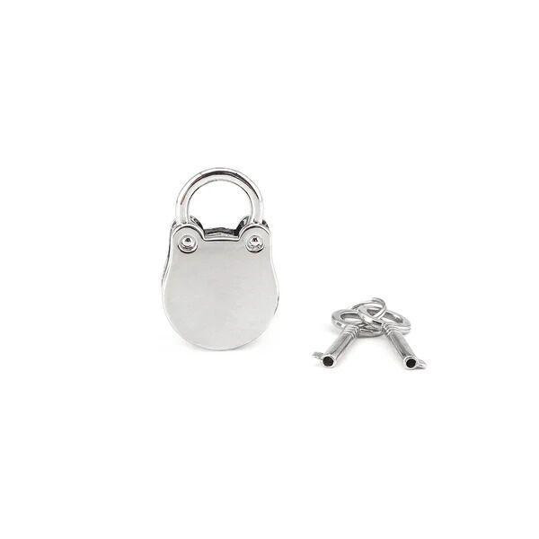Замочек Liebe Seele Frog Shape Padlock Silver (2 шт) Sex Aura Киев - изображение 1