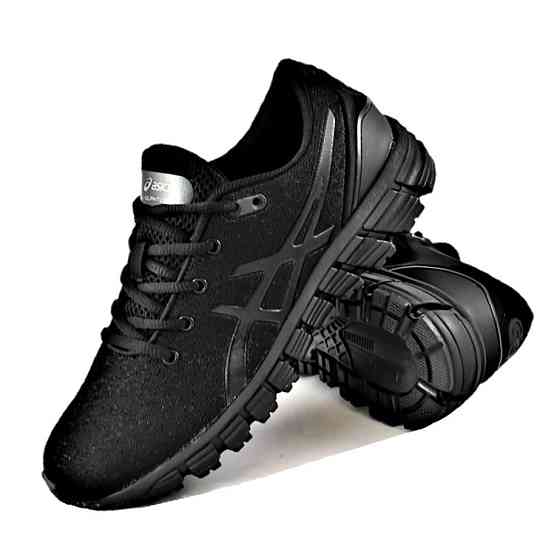 Кросівки Asics GEL Чорні Чоловічі Асикс Гель (розміри: 41,42,43,44,45,46) Відео Огляд Дніпро