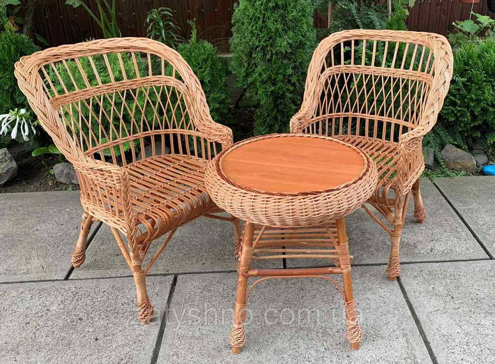 Плетеный набор мебели на балкон Киев - изображение 3