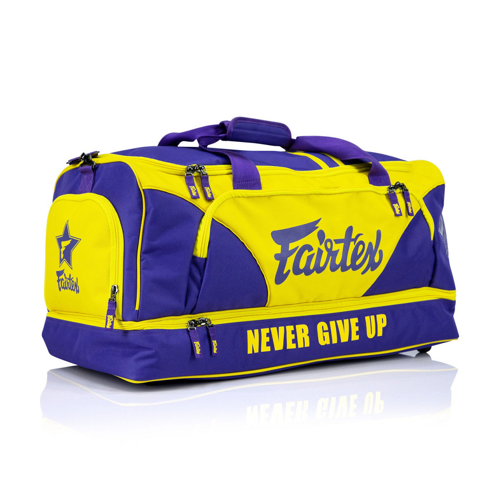 Спортивна сумка Fairtex BAG2 Purple/Yellow Кам'янське - фото 1