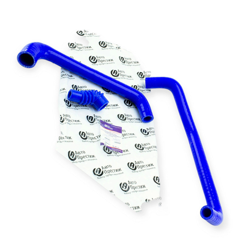 Патрубок (409) (РХХ) силікон (к-кт 3 шт) сапуна Мукачево - фото 1