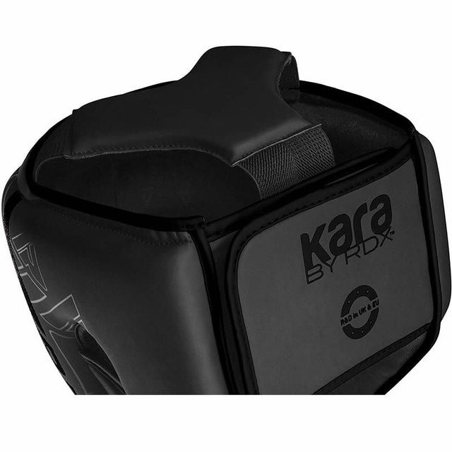 Боксерський шолом RDX F6 KARA Matte Black S (капа в комплекті) Кам'янське - фото 3
