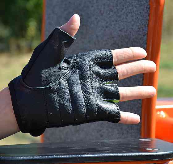 Перчатки для фітнесу MadMax MFG-251 Rainbow Green M Кам'янське