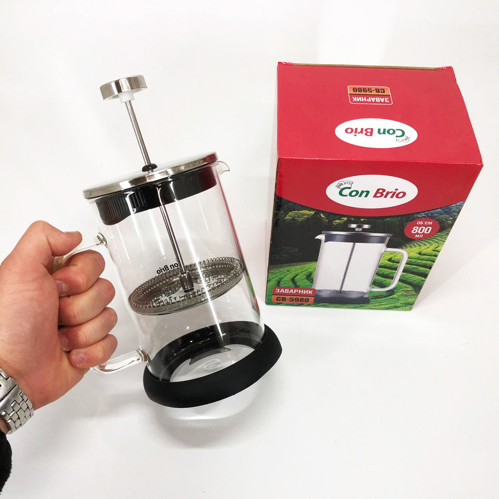 Зручний френч-прес для дому, Заварники для чаю та кави Френч-прес дому та офісу OP-38 Івано-Франківськ - фото 10