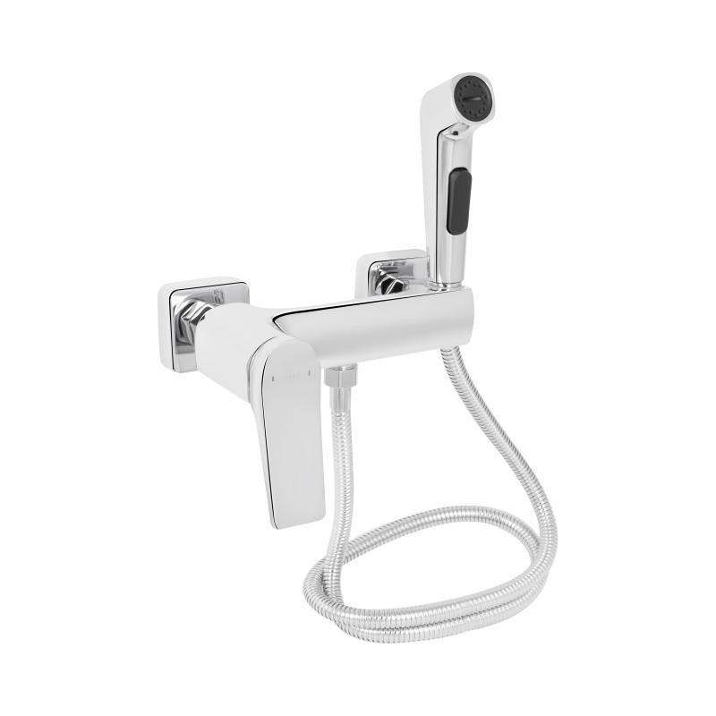 Набір для гігієнічного душу Qtap Nando QTNAN262CRM48654 Chrome Київ - фото 1