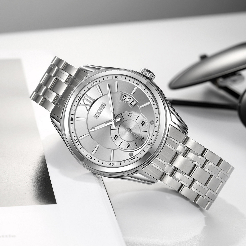 Skmei 9319SISI Silver-Silver Киев - изображение 3