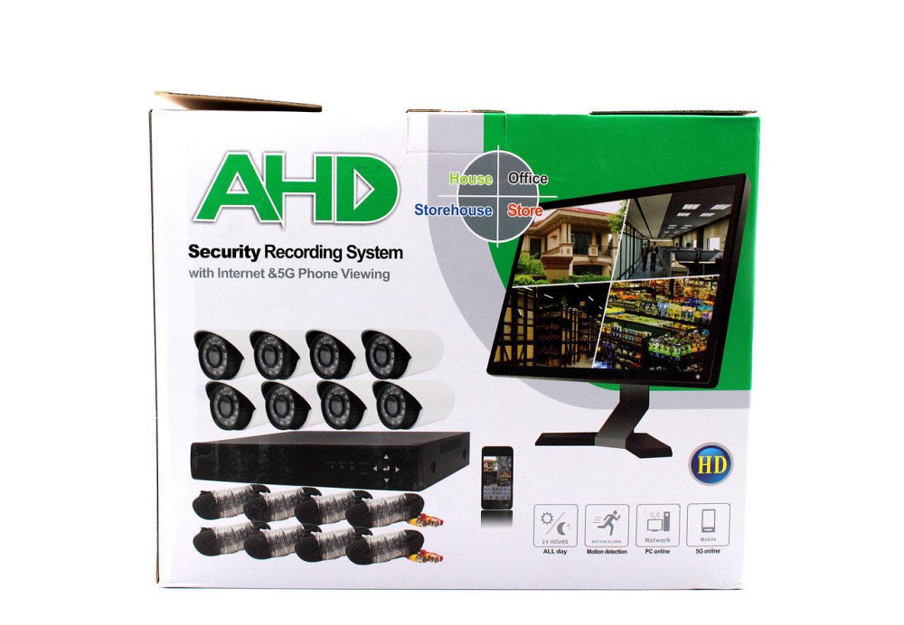 Комплект відеоспостереження UKC D001-8CH Full HD набір на 8 камер 5690 Вінниця - фото 8