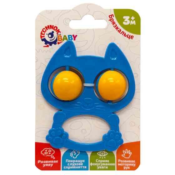 Дитяча брязкальце "Котик" 9338TXK-13 Вінниця