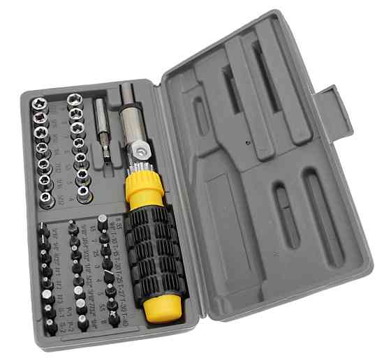 Набір інструментів викрутка + біти + головки / AIWA малий Дніпро