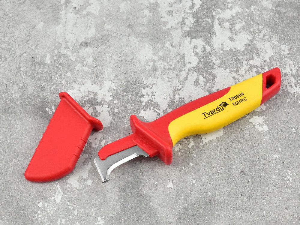 Діелектричний Ніж зняття ізоляції кабеля, бренд "Tvardy", сертифікат VDE 1000V Киев - изображение 5