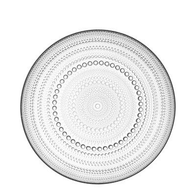 Тарелка Ardesto Verbena, 20.7см, скло, прозорий (AR5027) Винница - изображение 1