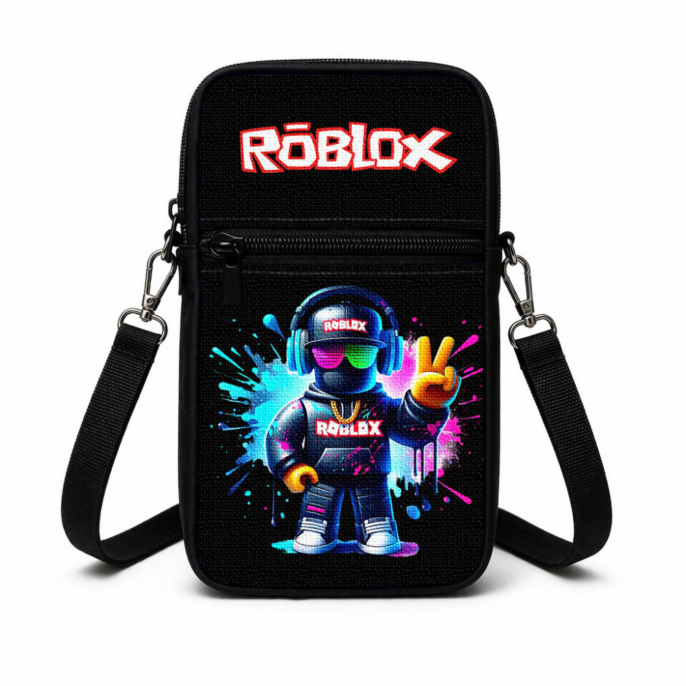 Сумка-чохол для телефону Roblox,дитяча сумка через плече, водонепроникна міні-сумка (4833) Київ - фото 1