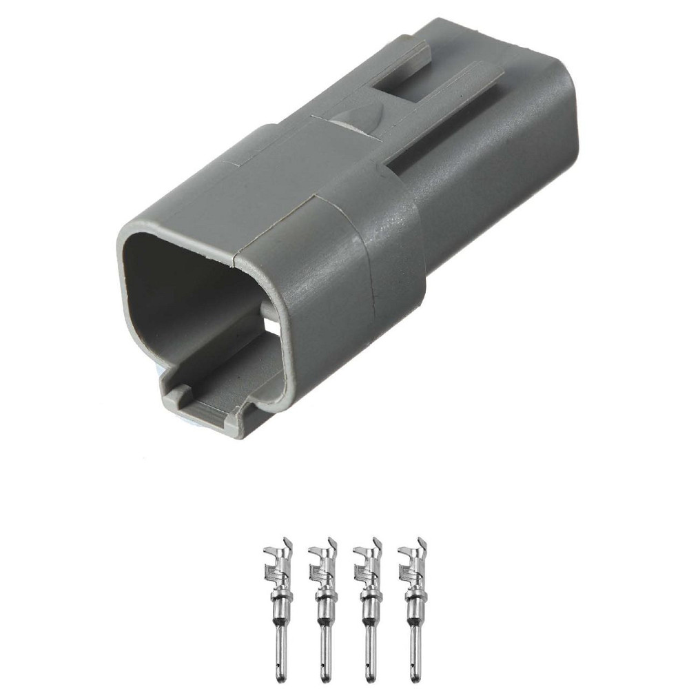 Роз'єм конектор 4-кон., Спецтехника, DT04-4P, DT04-4P-C015, DEUTSCH Америка, Британия, CAT, JCB, MAN 40859 Київ - фото 1