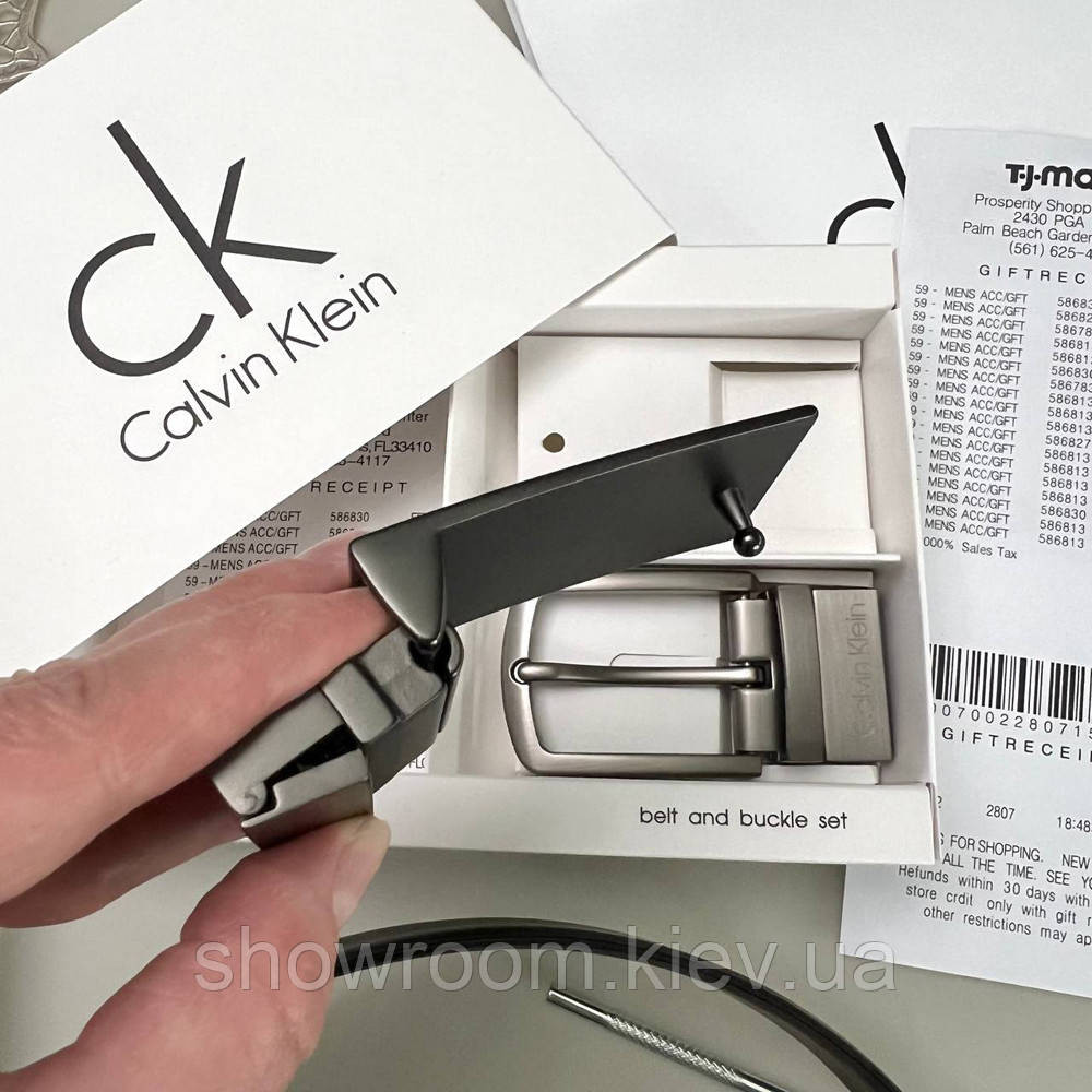 УЦІНКА! Чоловічий подарунковий набір (ремінь із двома пряжками) (413) Київ - фото 5