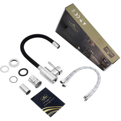 Змішувач Kroner Klassisch-ESG035BLK (CV024353) Вінниця - фото 7