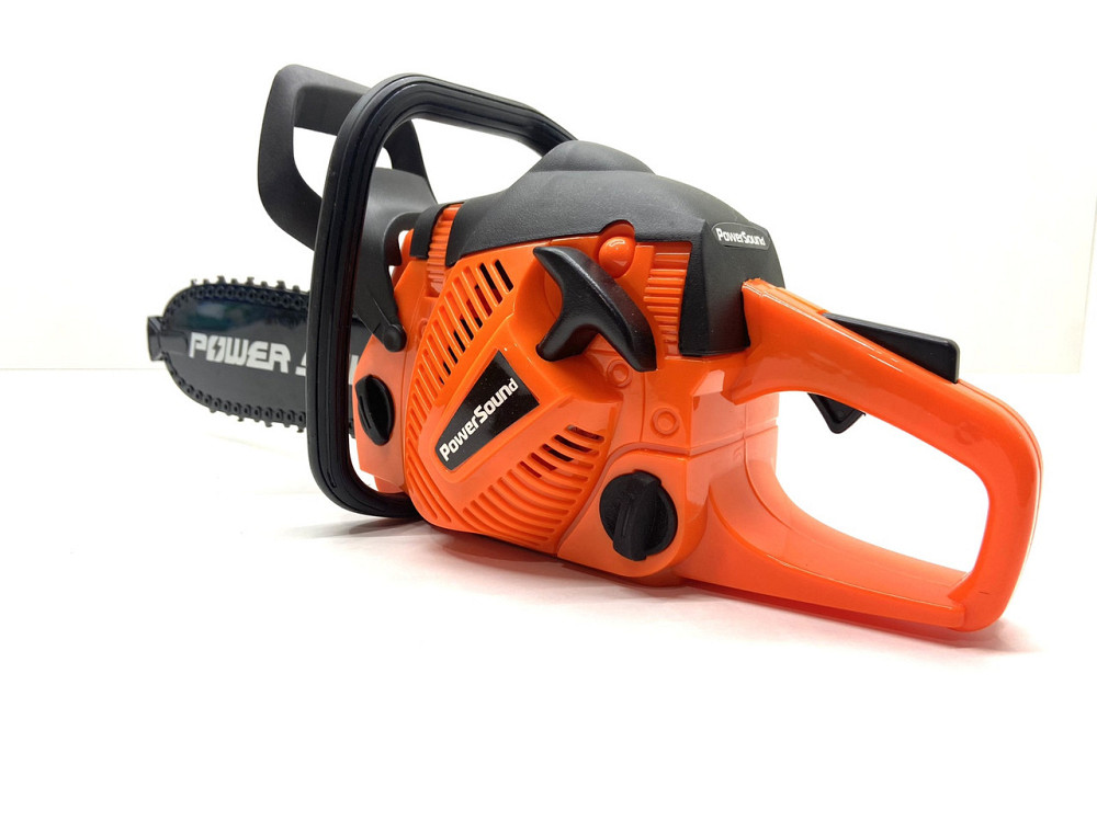 Бензопила Wei Da іграшкова звук рухома стрічка Помаранчева (192C1) Чернігів - фото 3