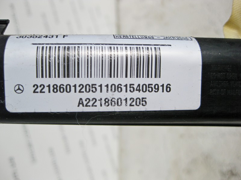 Mercedes-Benz  A2218601205 Стельова права подушка безпеки S-Class W221 long Одеса - фото 6