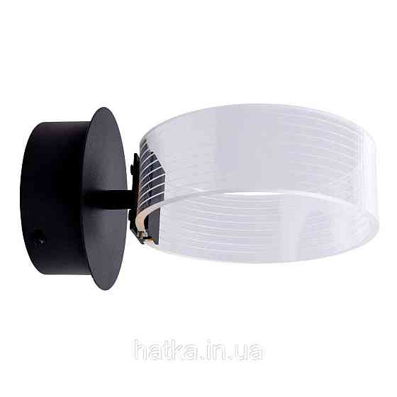 Бра настенная светодиодная акриловая Sirius N 3705-1 BLACK 12W Киев
