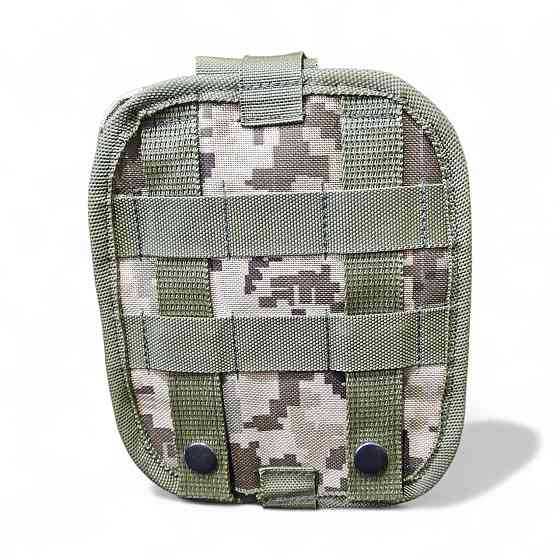 Аптечка с быстрым сбросом на липучке пиксель крепление на Молли на плитоноску рпс Одесса