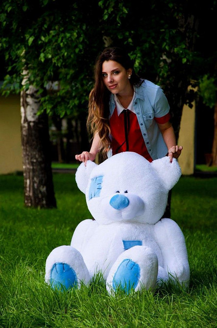 Мягкая игрушка Подарок плюшевый мишка, Плюшевый медведь Потап 150 см Белый Тернополь - изображение 3