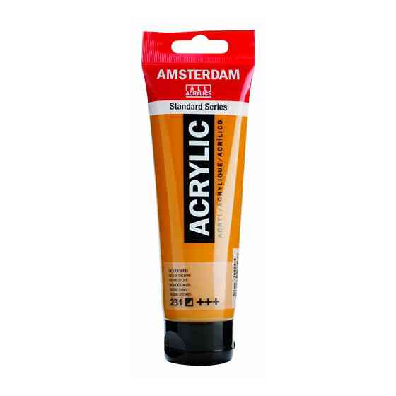 Краска акриловая AMSTERDAM (231) Охра золота 120 мл Royal Talens Киев