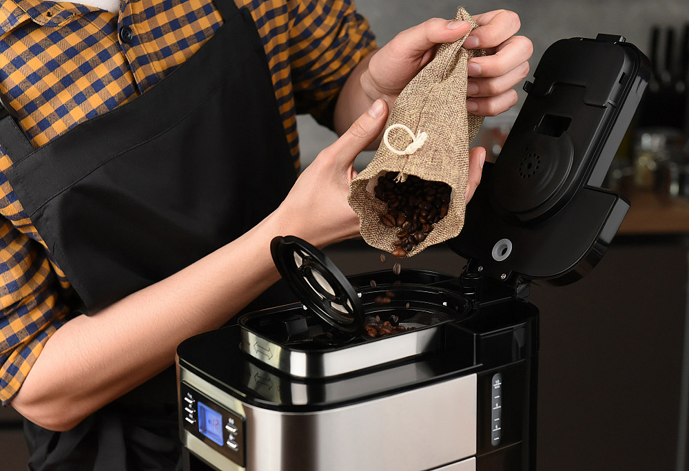 Кавоварка ARDESTO крапельна Steel Collection 1.2л, зерно + мелена, дисплей, сріблясто-чорний Київ - фото 4