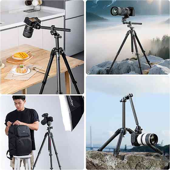 Штатив горизонтальний карбоновий із вільною центральною штангою 41-184см Ulanzi GlideGo JJ05 Київ