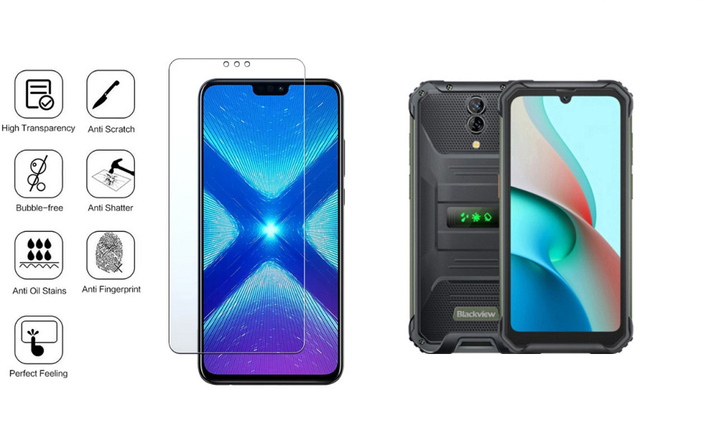 Захисне скло NeoGlass для Blackview BV7200 – надпрозоре та стійке Київ - фото 4