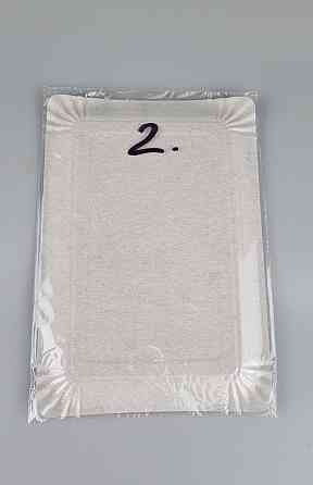 Тарілки святкові паперові 15 * 22 см "No 2" Троянди (1 пачка) Харків