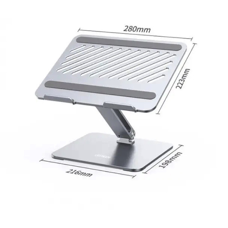 Підставка для ноутбука UGREEN LP339 Adjustable Laptop Stand (Silver)(UGR-40291) Київ - фото 2
