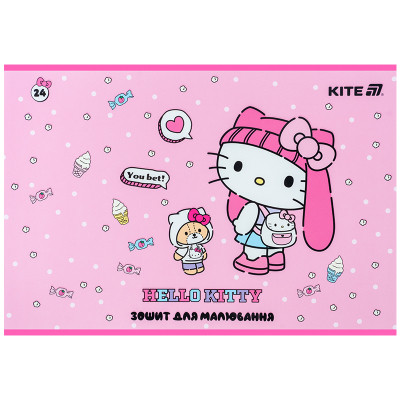 Альбом для малювання Kite Hello Kitty, 24 аркуша (HK25-242-1) Вінниця - фото 9