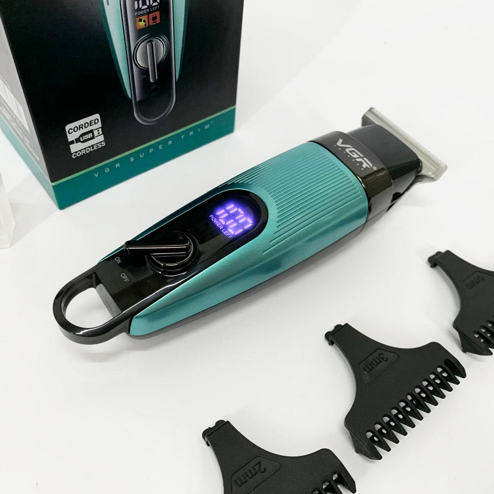 Хороші машинки для стрижки волосся для дому VGR Професійна машинка стрижки волосся в салон HC-13 Львів - фото 9