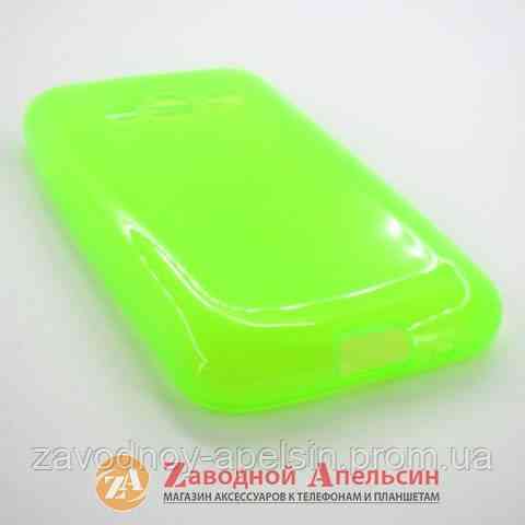 Samsung G313 Ace4 чохол + плівка Cover салатовий Одеса