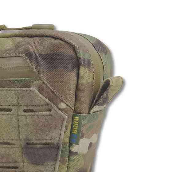 Сумка-напашник XL Kiborg GU Cordura Multicam. Сумка напашник мультикам с велкро панелью Киев