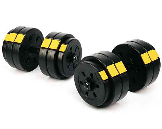 Набір гантелей розбірних 2 шт. по 26 кг для дому зі змінними дисками Besport Гантелі розбірні 2х26 кг Київ