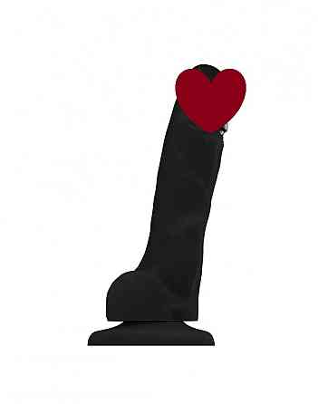 Реалистичный фаллоимитатор Strap-On-Me SOFT REALISTIC DILDO Black - Size S Sex Aura Киев