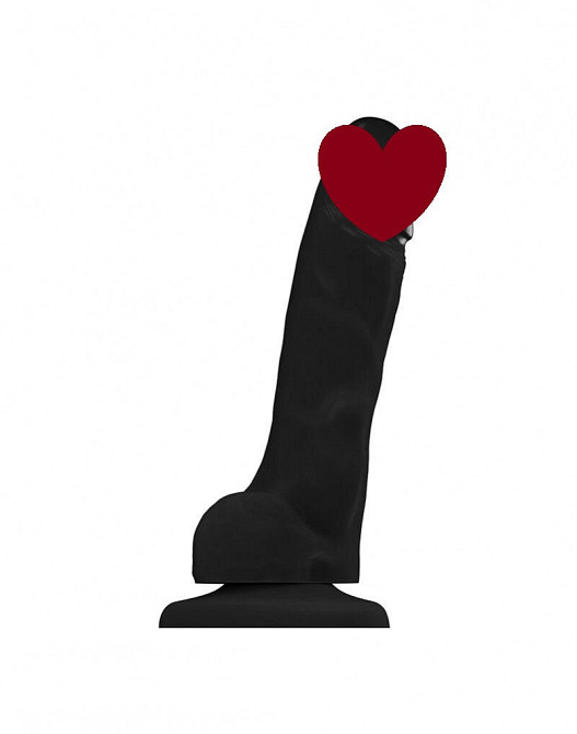 Реалистичный фаллоимитатор Strap-On-Me SOFT REALISTIC DILDO Black - Size S Sex Aura Киев - изображение 1