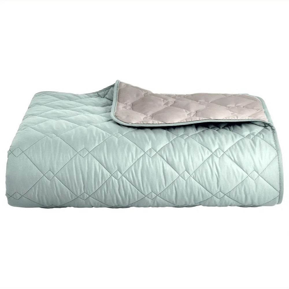 Покрывало IDEIA Cube 140х210 см м'ятно-сірий (56861207) Черновцы - изображение 1