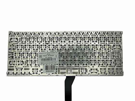 Клавиатура для ноутбука Apple MacBook Air 2011+ (A1369) с подсветкой (Light), Black, (No Frame), RU (вертикальный энтер) Винница