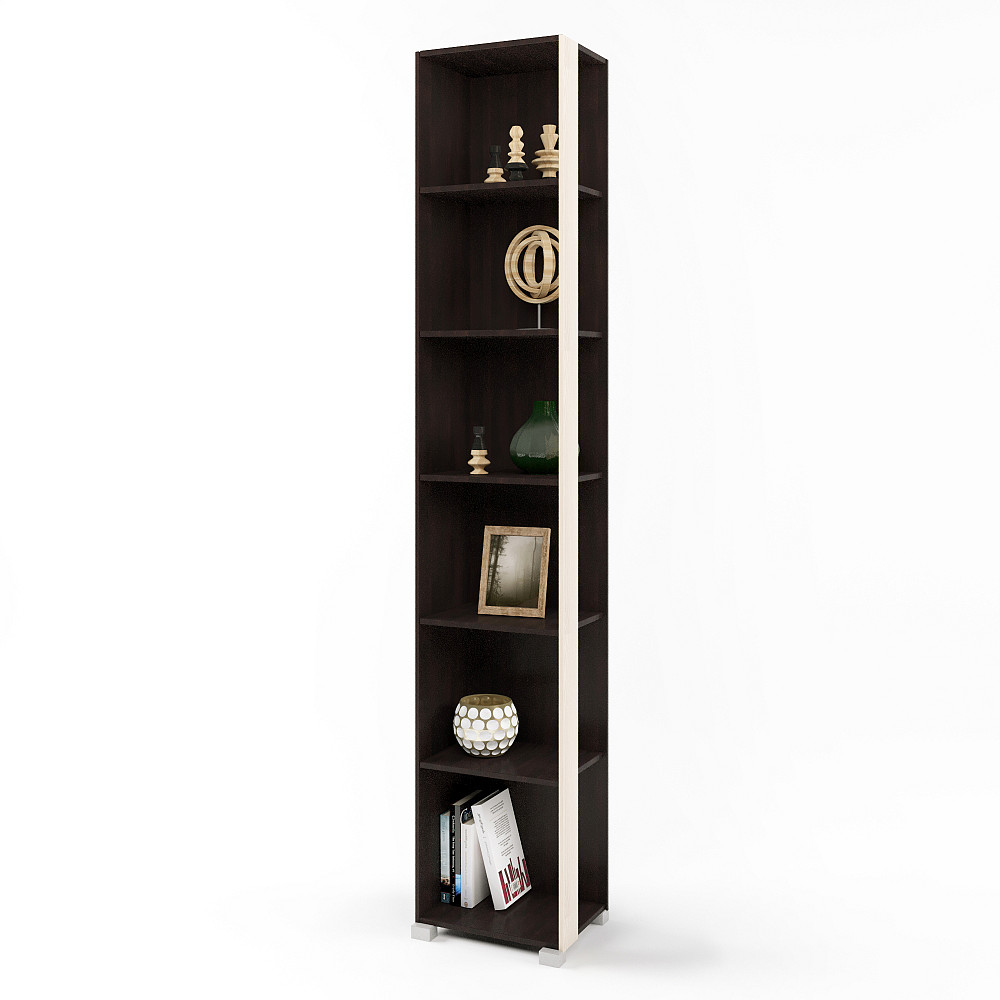 Шафа-пенал кутовий Еверест Бриз-18 венге + дуб молочний (DTM-2287) Львів - фото 2