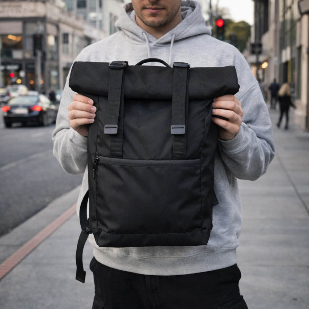 Міський молодіжний рюкзак для ноутбука, Чоловічі рюкзаки молодіжні, Рюкзак рол міський IW-57 Львів - фото 9