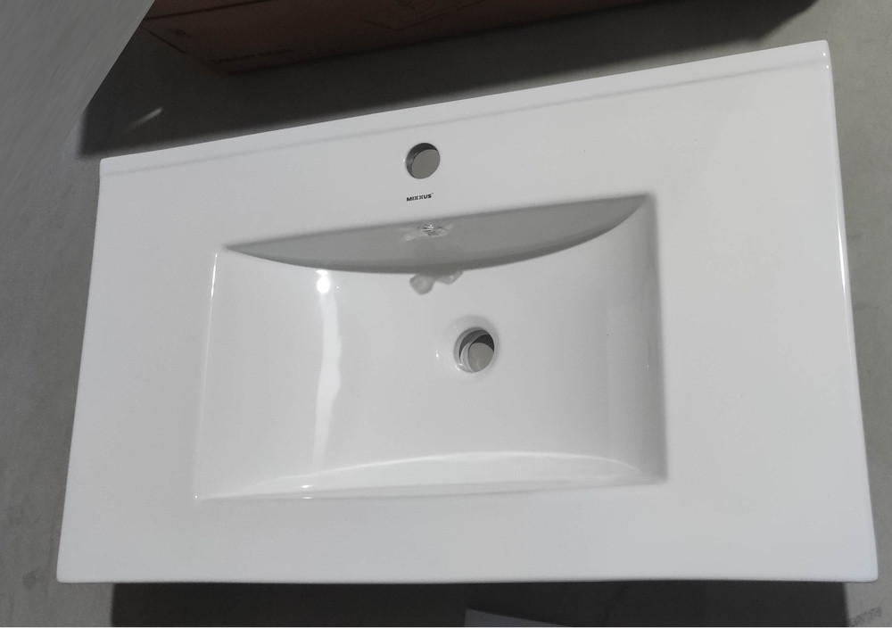 Раковина меблева Mixxus Premium CUBIC-1503 810х460х170mm з отвором під змішувач та переливом  ( MP6497 ) 35268 Харьков - изображение 3