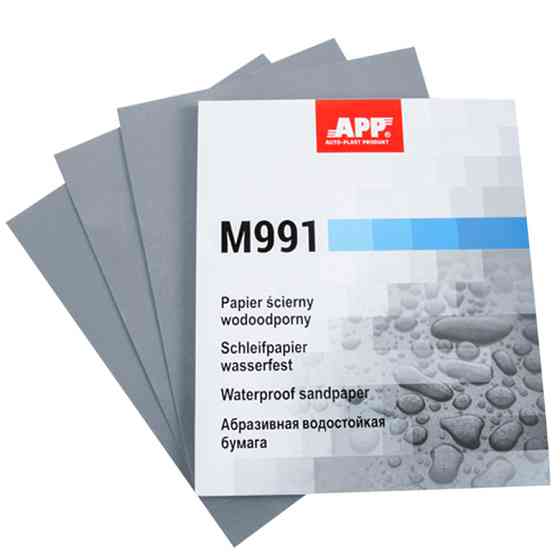 Абразивний папір водостійкий "Matador" P600 230х280мм (ціна за уп.-50шт) синій APP, 40MW0600 Київ