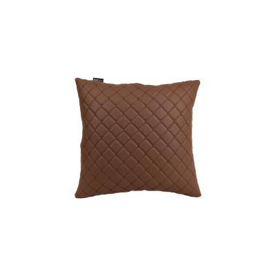 Подушка EVAtech ECO 40x40 см коричнева з коричневою ниткою (SPBCSZZ) Вінниця - фото 1
