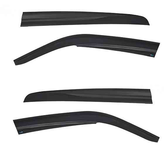 Дефлектори вікон (вітровики) Renault Symbol 1998-2006, 4шт, SunPlex, седан, на скотчі Вінниця
