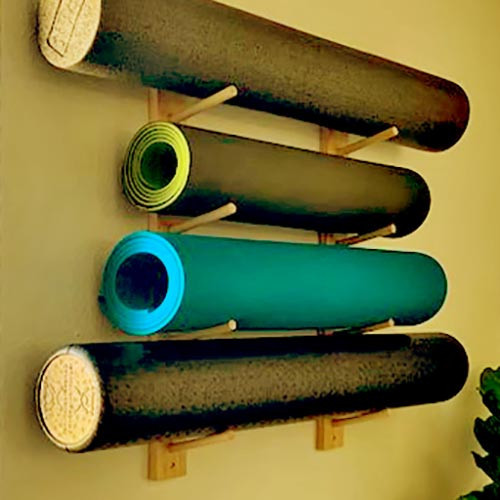 Органайзер ковриков для йоги 