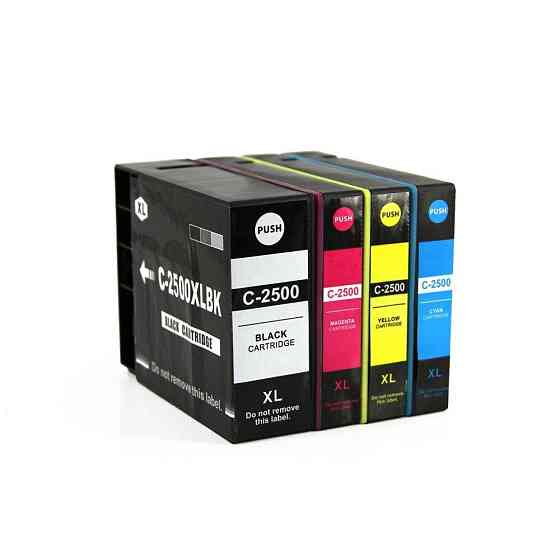 Картрідж canon pgi-2500xl cmyk multi набір для Canon MAXIFY IB4000 IP4050 IP4100 MB5 050 Дніпро