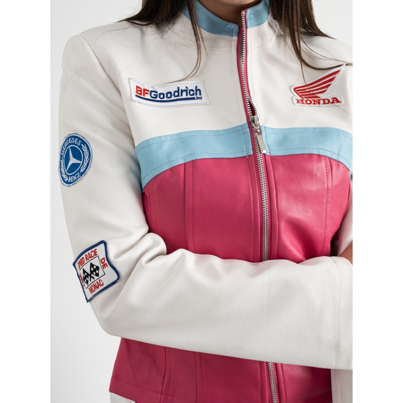 Жіноча куртка Formula 1 Street Racing Еко-шкіра синтепон (розмір L) Київ - фото 4