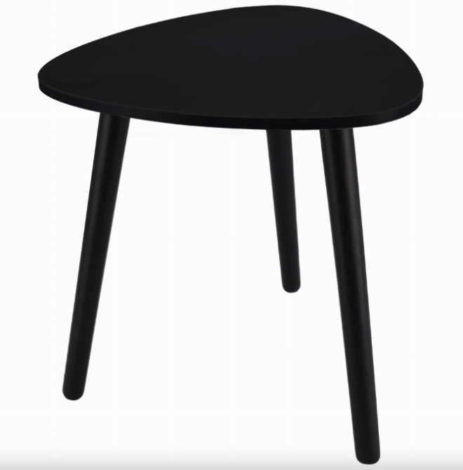 Комплект журнальних столиків Jumi Sinsey коричнево-чорний Київ - фото 12